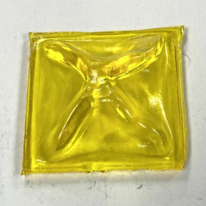 Old World Square 50mm Jewel - Yellow CR50-13 - Image 3