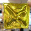 Old World Square 50mm Jewel - Yellow CR50-13