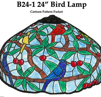 Worden B24-1 Bird Lamp Pattern