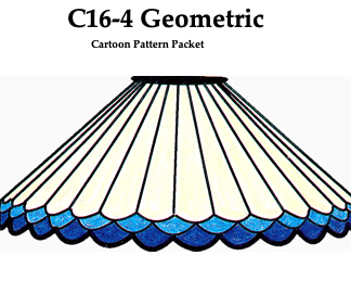 Worden C16-4 Geometric Lamp Pattern
