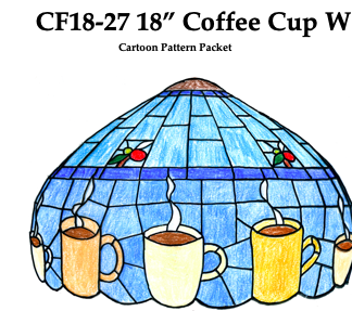 Worden CF 18-27 Coffee Cup Lamp Pattern