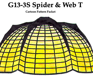 Worden G13-3 Spider & Web Lamp Pattern