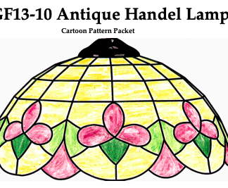 Worden GF13-10 Antique Handel Lamp Pattern