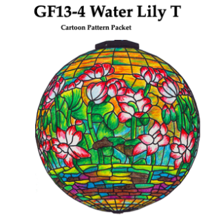 Worden GF13-4 Water Lily Lamp Pattern