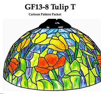 Worden GF13-8 Tulip Lamp Pattern