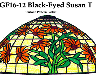 Worden GF16-12 Black Eye Susan Lamp Pattern