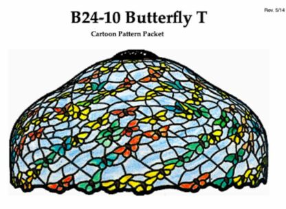 Worden B24-10 Butterfly T Lamp Pattern