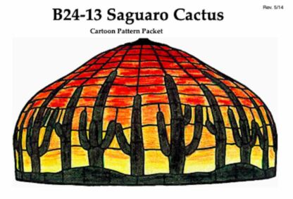 Worden B24-13 Saguaro Cactus Lamp Pattern
