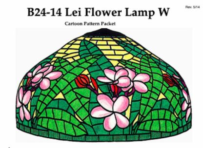 Worden B24-14 Lei Flower Lamp Pattern