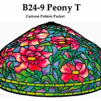 Worden B24-9 Peony Lamp Pattern