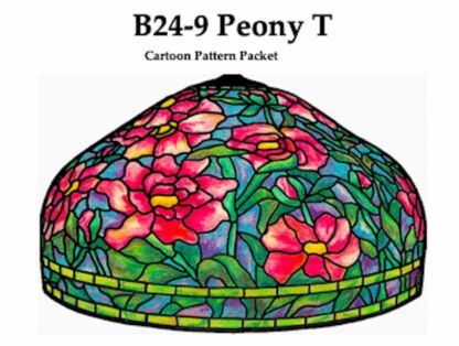 Worden B24-9 Peony Lamp Pattern