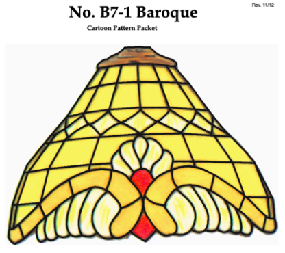 Worden B7-1 Baroque Lamp Pattern