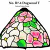 Worden B7-4 Dogwood T Lamp Pattern