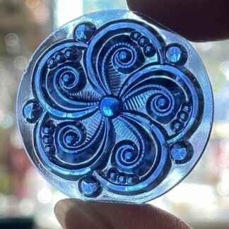 Textured 35mm Jewel FBJ35-04 Blue