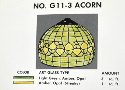 Worden G11-3 Acorn Lamp Pattern