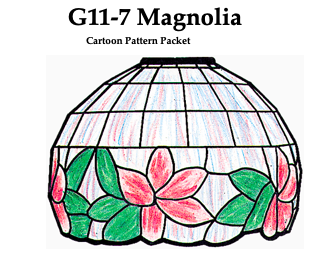Worden G11-7 Magnolia Lamp Pattern