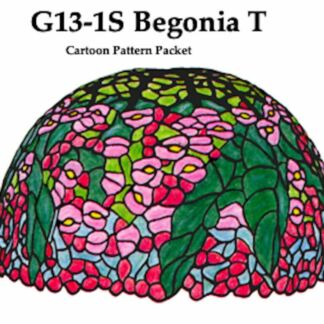 Worden G13-1S Begonia Lamp Pattern