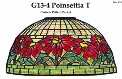 Worden G13-4 Poinsettia Lamp Pattern