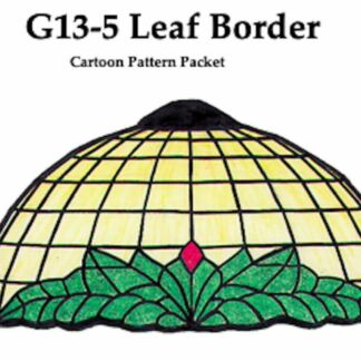 Worden G13-5 Leaf Border Lamp Pattern