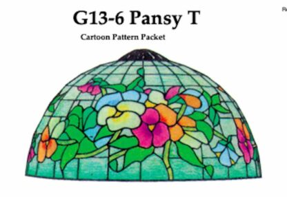 Worden G13-6 Pansy Lamp Pattern