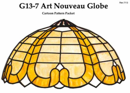 Worden G13-7 Art Nouveau Lamp Pattern