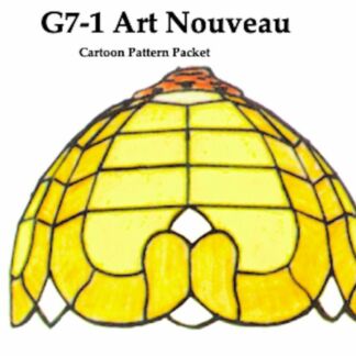 Worden G7-1 Art Nouveau Lamp Pattern