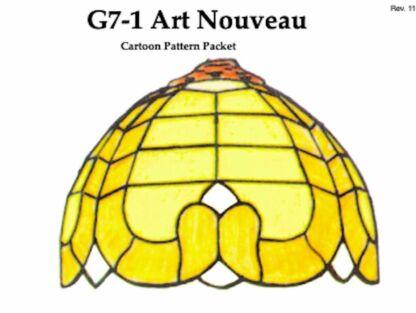 Worden G7-1 Art Nouveau Lamp Pattern