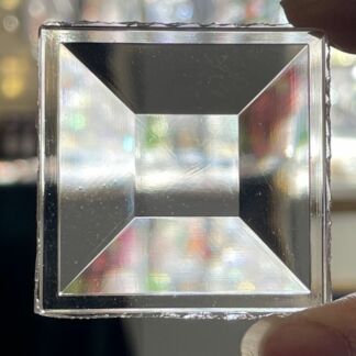 Square 40mm Jewel -Clear QST40-01