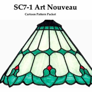 Worden SC7-1 Art Nouveau Lamp Pattern
