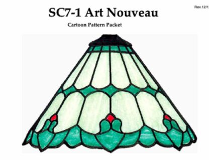 Worden SC7-1 Art Nouveau Lamp Pattern
