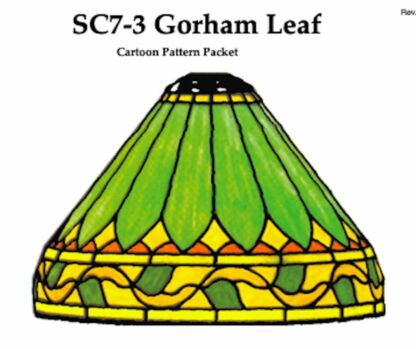 Worden SC7-3 Gorham Leaf Lamp Pattern