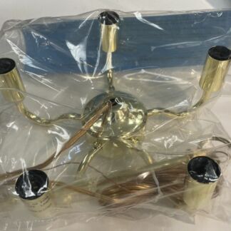 Worden 5-Light Chandelier Cluster - Polished Brass