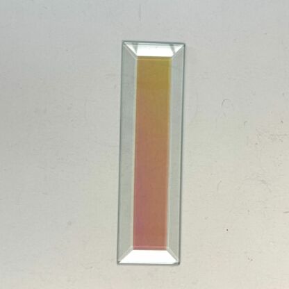 Dichroic Bevel Glass 2" x 7" Rectangle - Image 2