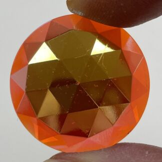 Dichroic Round 30mm Jewel BR30-09 Orange