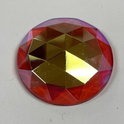 Dichroic Round 30mm Jewel BR30-09 Orange - Image 3
