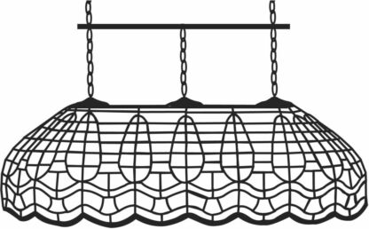 Worden C234-6 Two Border Geometric Lamp Pattern