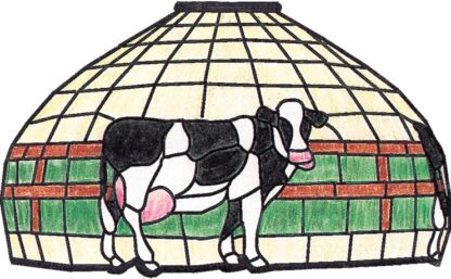 Worden CF18-10 Chew'n Cow Lamp Pattern