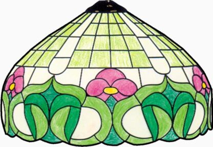 Worden CF18-23 Rococo w/ Flower Lamp Pattern