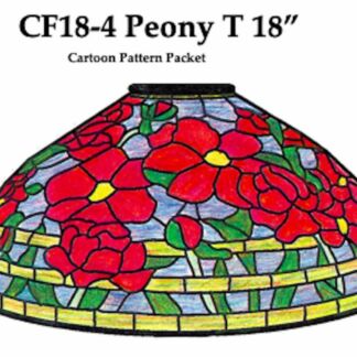 Worden CF18-4 Peony Lamp Pattern