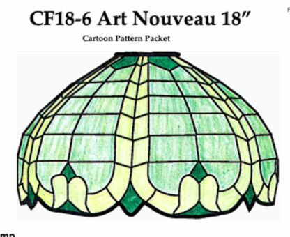 Worden CF18-6 Art Nouveau Lamp Pattern