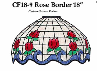 Worden CF18-9 Rose Border Lamp Pattern
