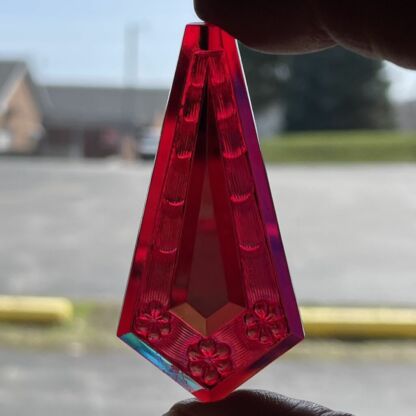 DFN62-10 Pressed Pentagon Dichroic Jewel - Image 4