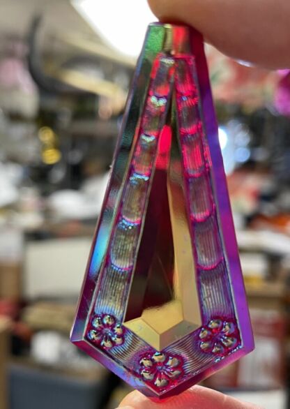 DFN62-10 Pressed Pentagon Dichroic Jewel - Image 3