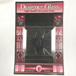 Engraved Clear 4" Square Bevel - #0800