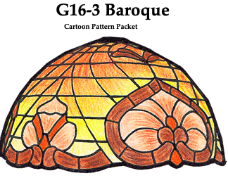Worden G16-3 Baroque Lamp Pattern