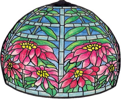 Worden G19.5-3 Poinsettia Lamp Pattern - Image 2
