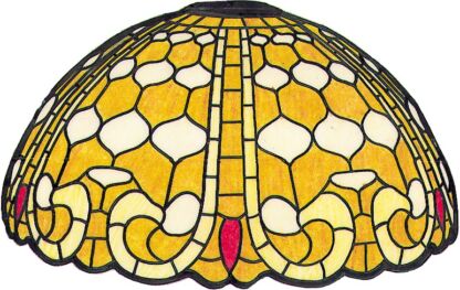 Worden G19.5-6 Verde Antique Globe Lamp Pattern