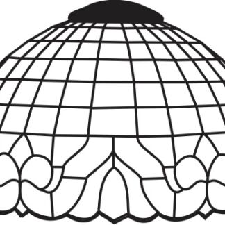 Worden G19.5-11 Molcany Art Nouveau Lamp Pattern