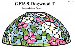 Worden GF16-9 Dogwood Lamp Pattern