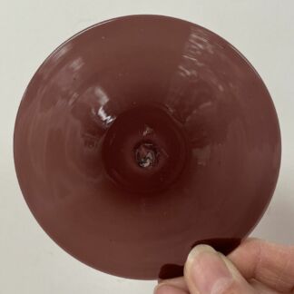 Rondel Handblown Glass 4" Medium Amethyst  H3000